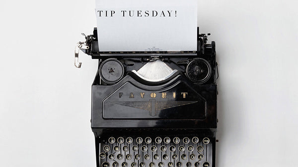 Typewriter typing a cancellation policy