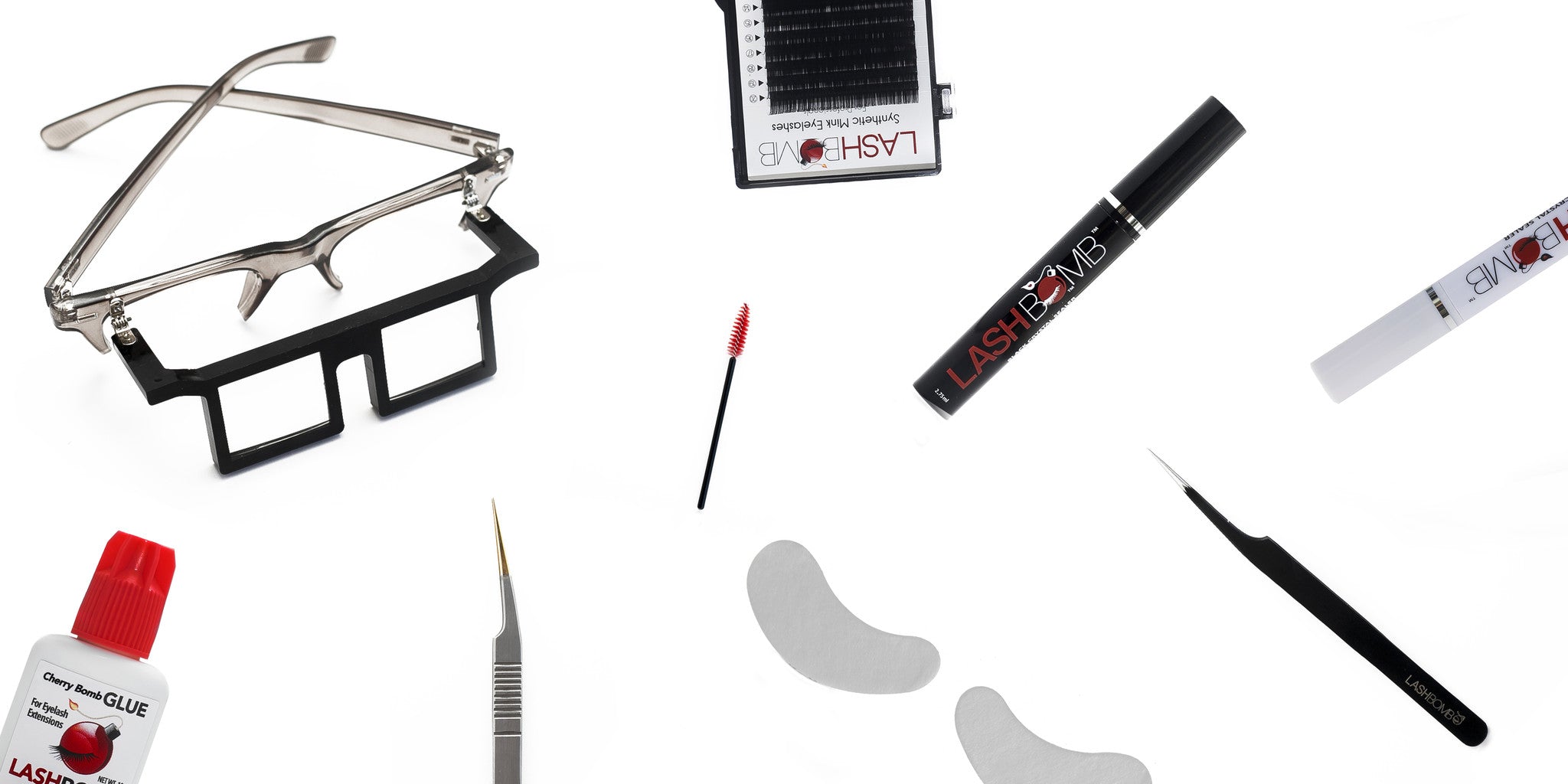Eyelash extension tools