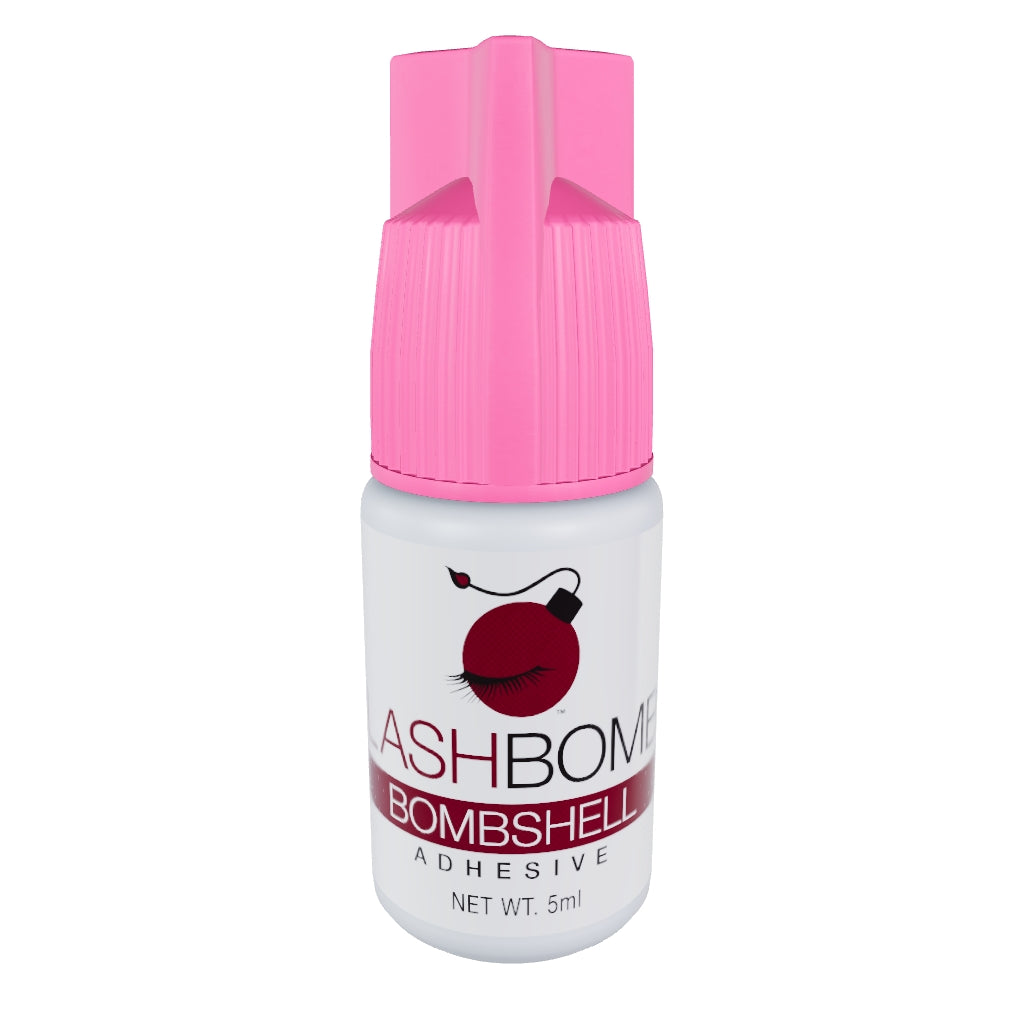 Bombshell 5mL Lash Adhesive – Sensitive, Gentle Hold, 3-4 Weeks | LashBomb