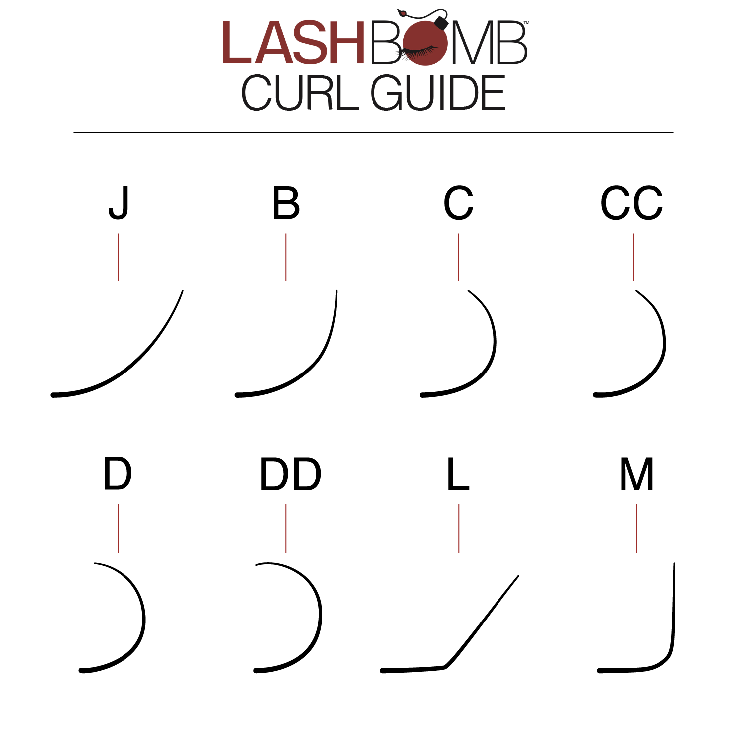 MEGA VOLUME LASH TRAY ATOMIC BOMBSHELL B CURL LASHBOMB