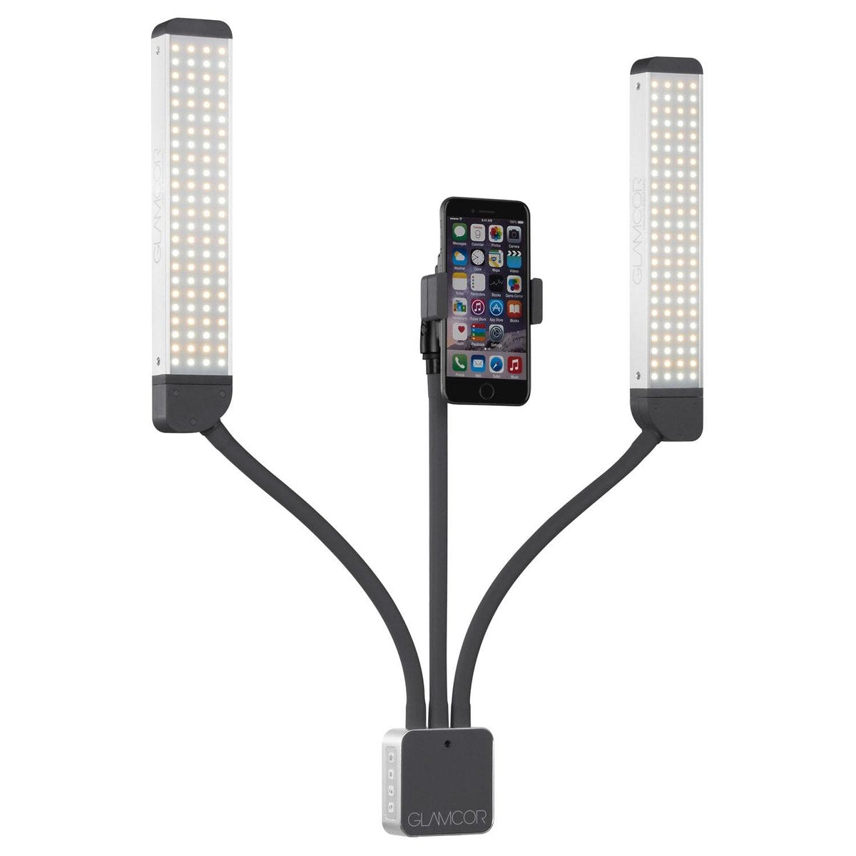Lampada a LED Glamcor Multimedia Extreme con funzione selfie - Light Lashes
