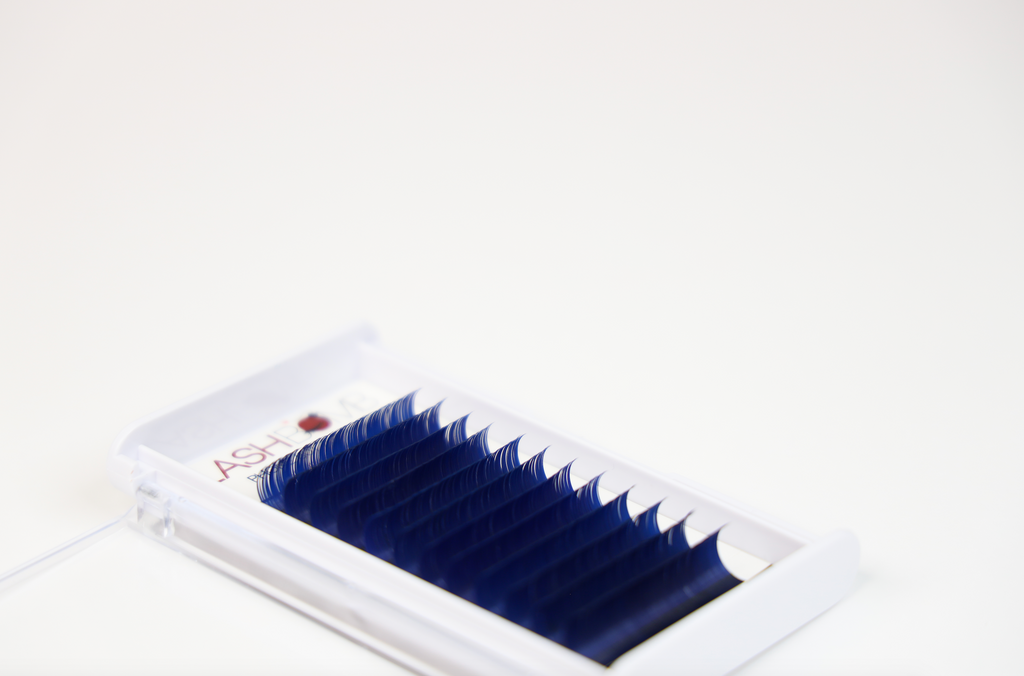 TRAYS - BLUE COLORED LASHES